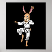 Rabbit Karate Poster (Voorkant)
