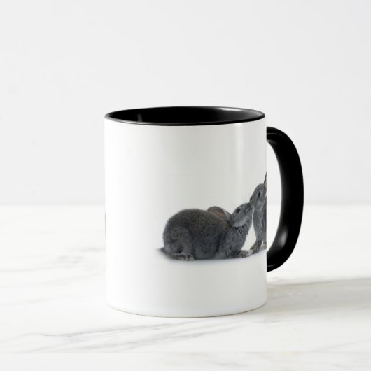 Rabbit Kiss Mok (Voorkant rechts)