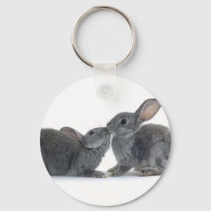 Rabbit Kiss Sleutelhanger