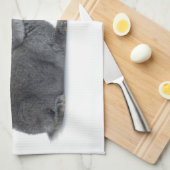 Rabbit Kiss Theedoek (Quarter Fold)