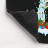 Rabbit Lights Xmas Tree Funny Dabbing Rabbit Chris Muismat (Hoek)