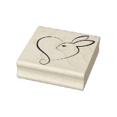 Rabbit Love Rubberstempel (Stempel)