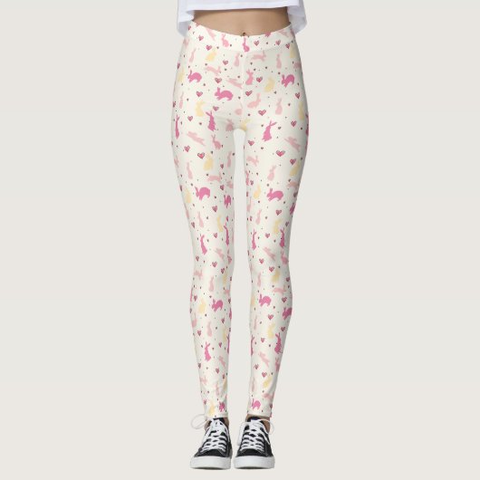 Rabbit Lover Leggings (Voorkant)
