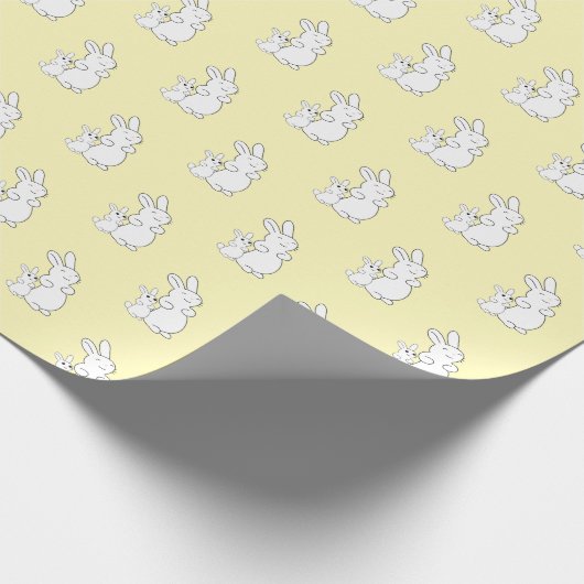 Rabbit Lovers Cadeaupapier (Hoek)