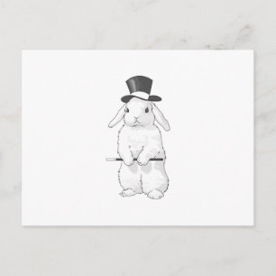 RABBIT MAGICIAN BRIEFKAART