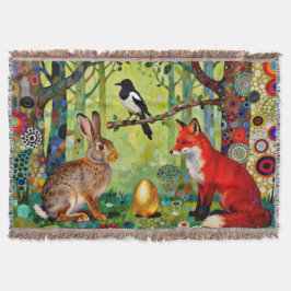 Rabbit, Magpie, Fox and “The Forest’s Secret”  Deken