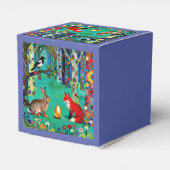 Rabbit, Magpie, Fox and “The Sharing Path” Bedankdoosjes (Achterkant)