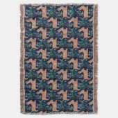 Rabbit medieval Throw Blanket Deken (Voorkant Verticaal)