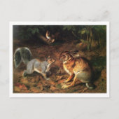 Rabbit Meet Squirrel Briefkaart (Voorkant)