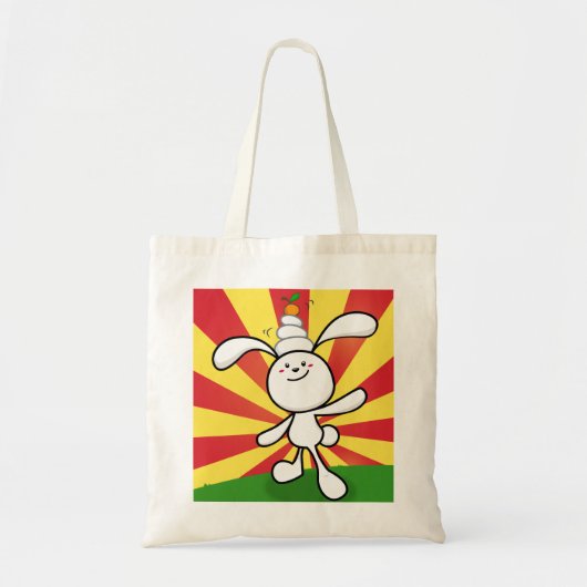 Rabbit Mochi Balance! Tote Bag (Voorkant)