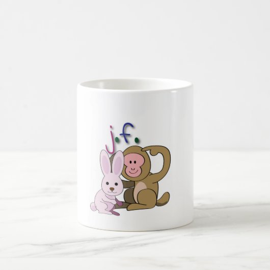 Rabbit & Monkey 「兎と猿」 Koffiemok (Center)