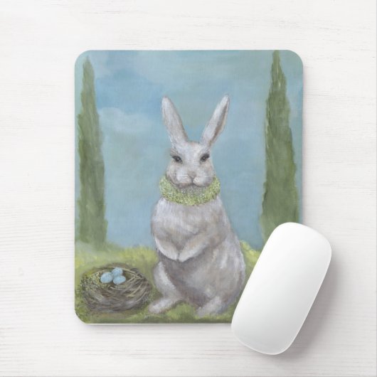 Rabbit Mousepad Muismat (Met muis)