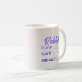 Rabbit my spirit koffiemok (Voorkant rechts)