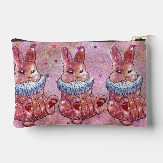 Rabbit named Ladybug Etui (Achterkant)