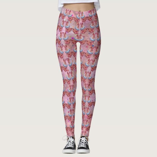 Rabbit named Ladybug Leggings (Voorkant)