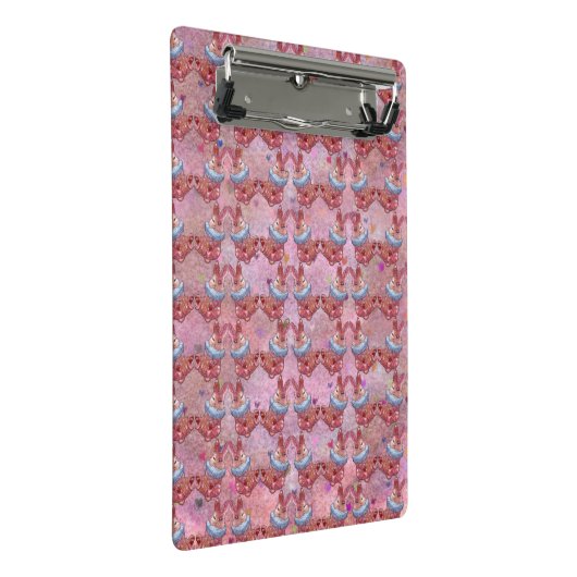 Rabbit named Ladybug Mini Klembord (Schuin)