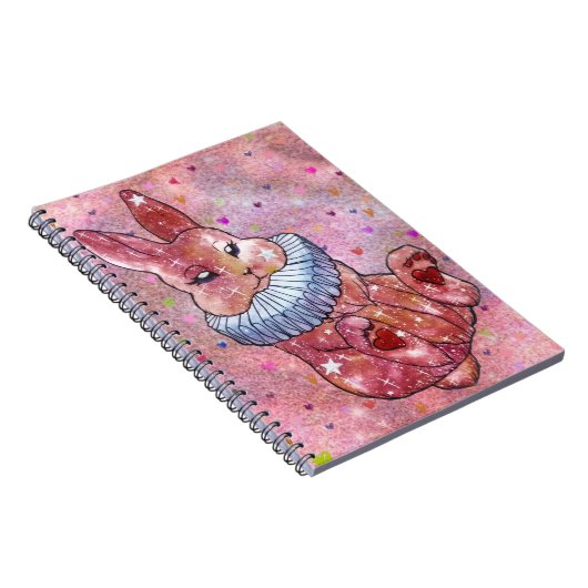 Rabbit named Ladybug Notitieboek (Rechterzijde)