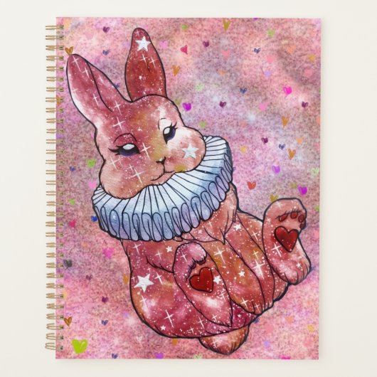 Rabbit named Ladybug Planner (Voorkant)
