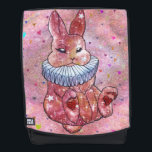 Rabbit named Ladybug Rugtassen<br><div class="desc">The Lucky Charms they are a group of very lucky and cute Friends of Animals with beautiful and colorful patterns spreading luck as they go along the road of happy life journey. Hi I'm a rabbit from the universe of luck and my name is Ladybug just like the lucky ladybug...</div>