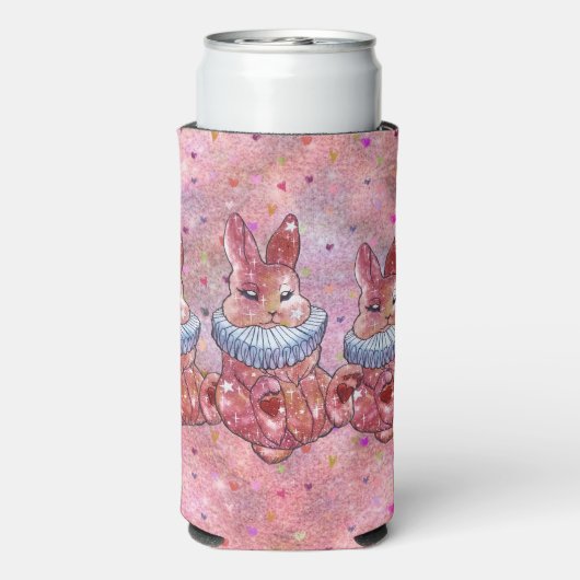 Rabbit named Ladybug Seltzer Blikjeskoeler (Seltzer Achterkant)