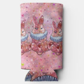 Rabbit named Ladybug Seltzer Blikjeskoeler (Achterkant)