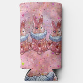 Rabbit named Ladybug Seltzer Blikjeskoeler (Voorkant)