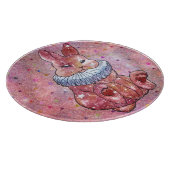 Rabbit named Ladybug Snijplank (Hoek)