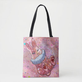 Rabbit named Ladybug Tote Bag