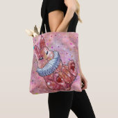 Rabbit named Ladybug Tote Bag (Dichtbij)