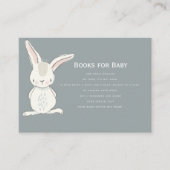 Rabbit Neutral Books voor Baby Informatiekaartje (Voorkant)