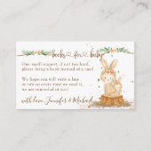 Rabbit New mammie Books for Baby Informatiekaartje (Voorkant)