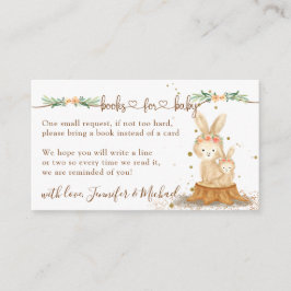 Rabbit New mammie Books for Baby Informatiekaartje