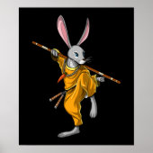 Rabbit Ninja Poster (Voorkant)