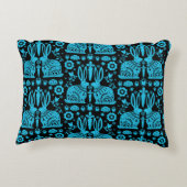 Rabbit Nordic Scandinavian Folk Art Accent Kussen (Achterkant)