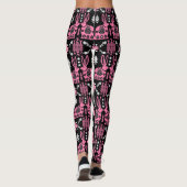 Rabbit Nordic Scandinavian Folk Art Leggings (Achterkant)