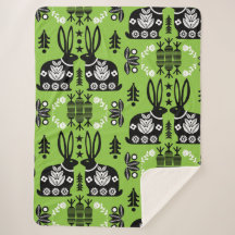 Rabbit Nordic Scandinavian Folk Art