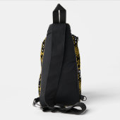 Rabbit Nordic Scandinavian Folk Art Sling Bag (Achterkant)