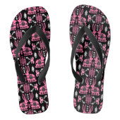 Rabbit Nordic Scandinavian Folk Art Tablecloth Teenslippers (Voetbed)