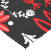 Rabbit Nordic Scandinavian Folk Art Tafelkleed (Gekanteld)