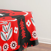 Rabbit Nordic Scandinavian Folk Art Tafelkleed (Voorbeeld)