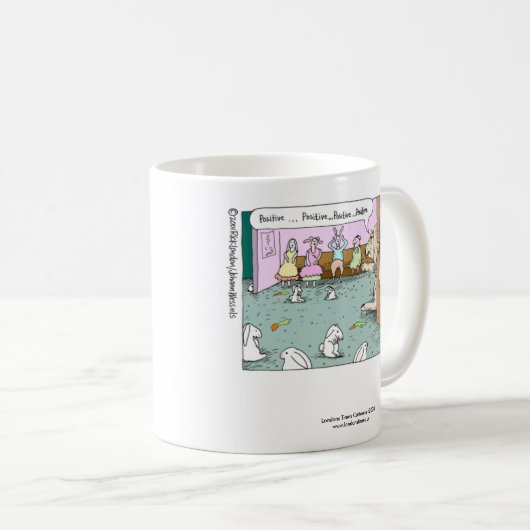 Rabbit OBGYN's Funny Coffee Mok (Voorkant rechts)