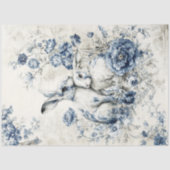 Rabbit Pair Three Tissue Paper Tissuepapier (Voorkant)