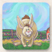 Rabbit Party Center Drankjes Onderzetter (Voorkant)