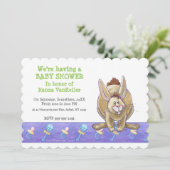 Rabbit Party Center Kaart (Staand voorkant)