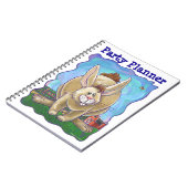 Rabbit Party Center Notitieboek (Linkerzijde)