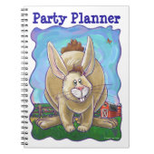 Rabbit Party Center Notitieboek (Voorkant)