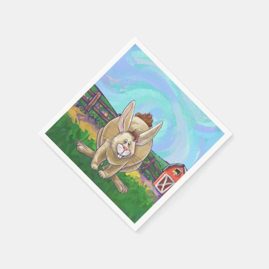 Rabbit Party Center Servetten (Hoek)