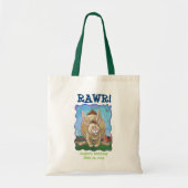 Rabbit Party Center Tote Bag (Voorkant)