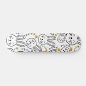 Rabbit Pattern Persoonlijk Skateboard (Horizontaal)