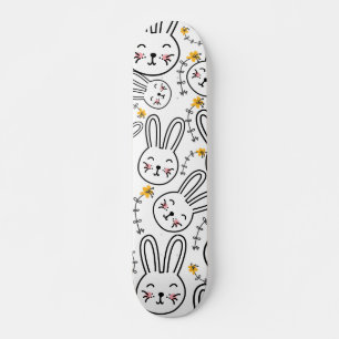 Rabbit Pattern Persoonlijk Skateboard
